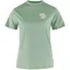 Fjallraven Womens Fox Boxy Logo T-Shirt Misty Green