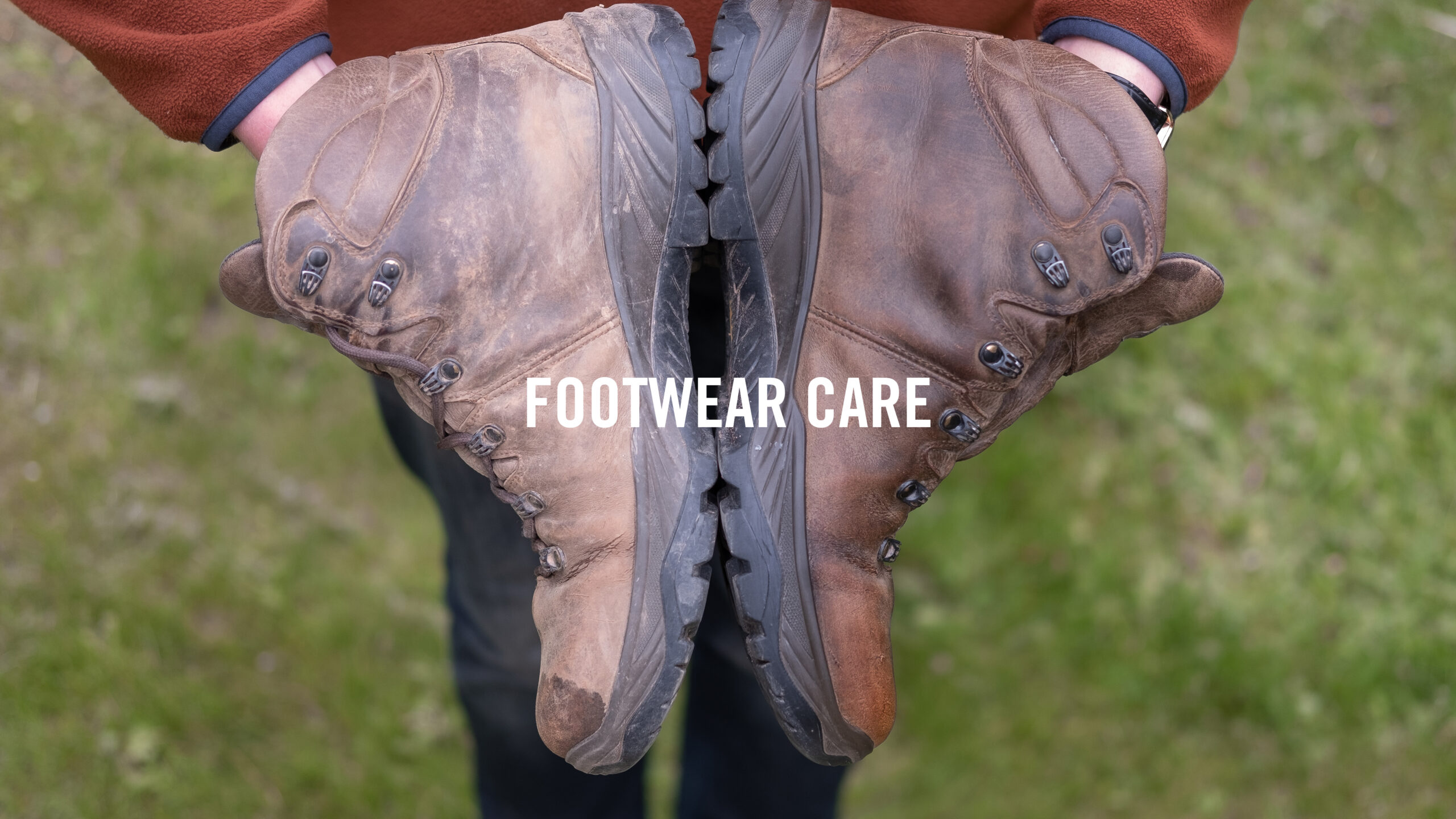 Outdoor footwear care: Footwear SOS