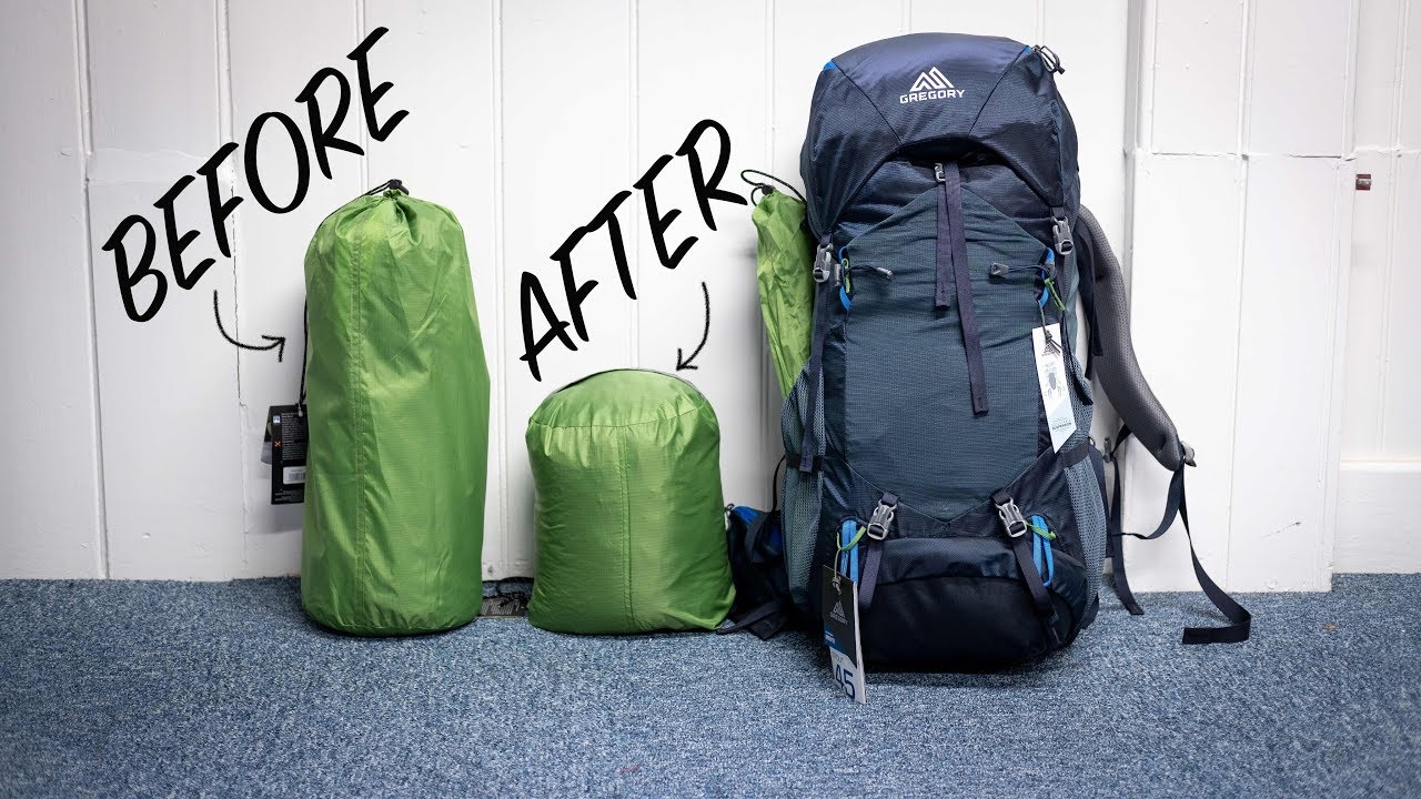 before and after backpack weight