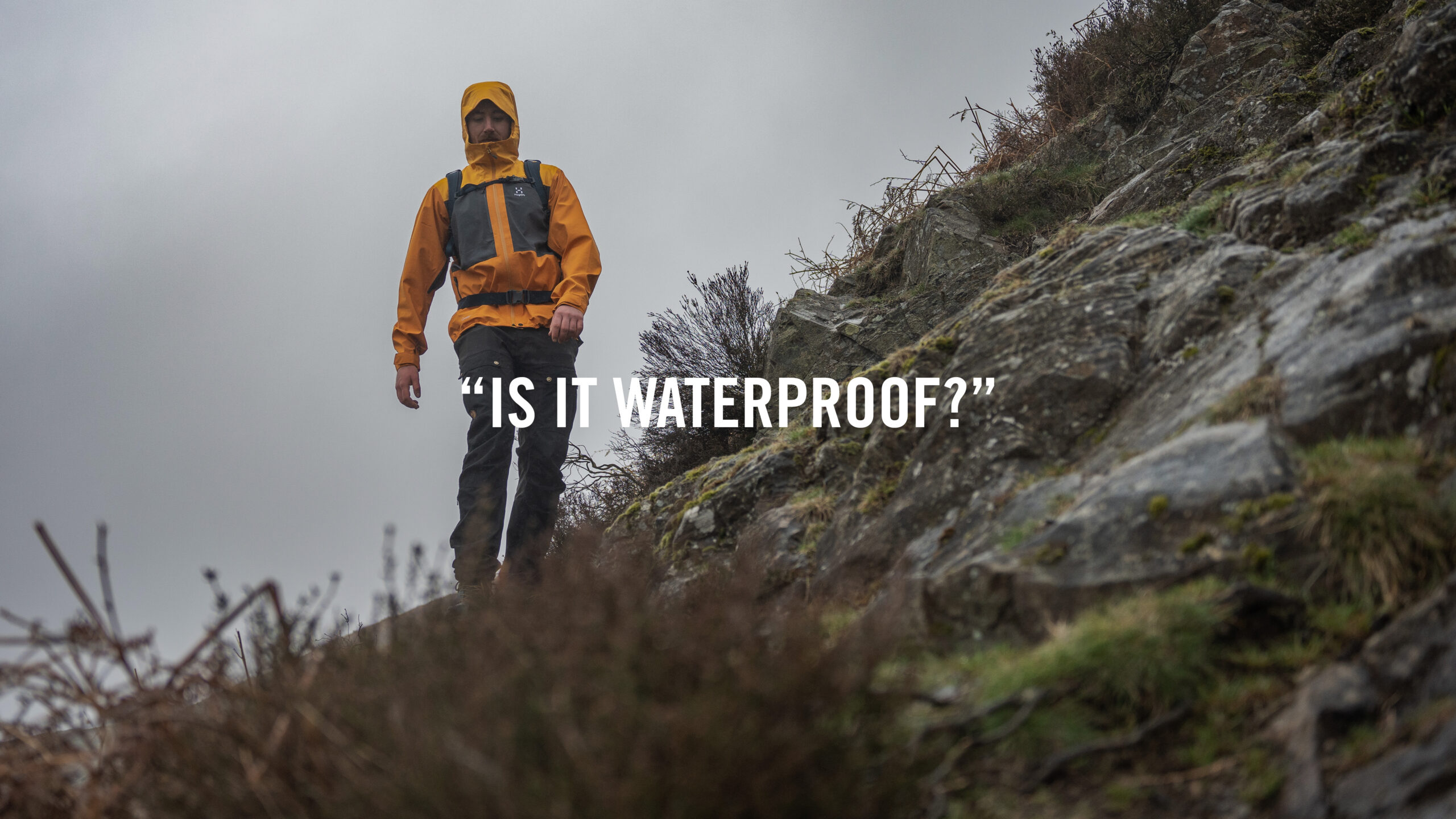 “Is my outdoor gear waterproof?”