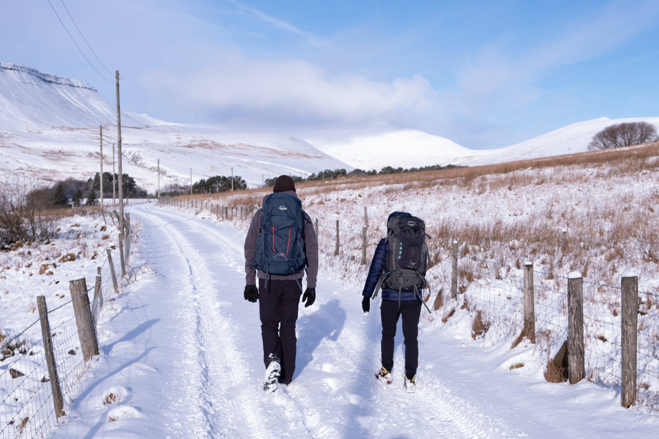 Winter Walking in the Brecon Beacons