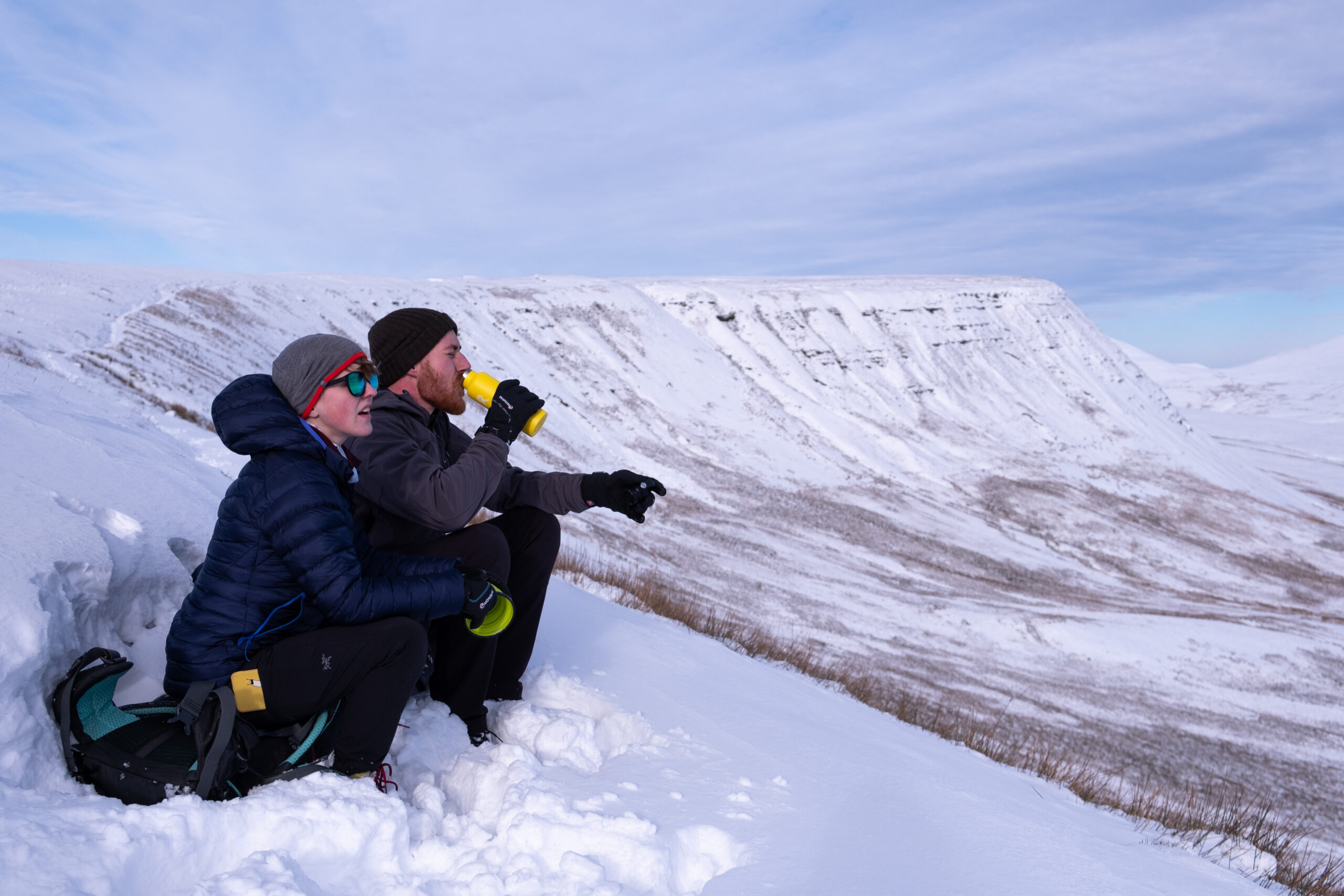 Winter Walking in the Brecon Beacons