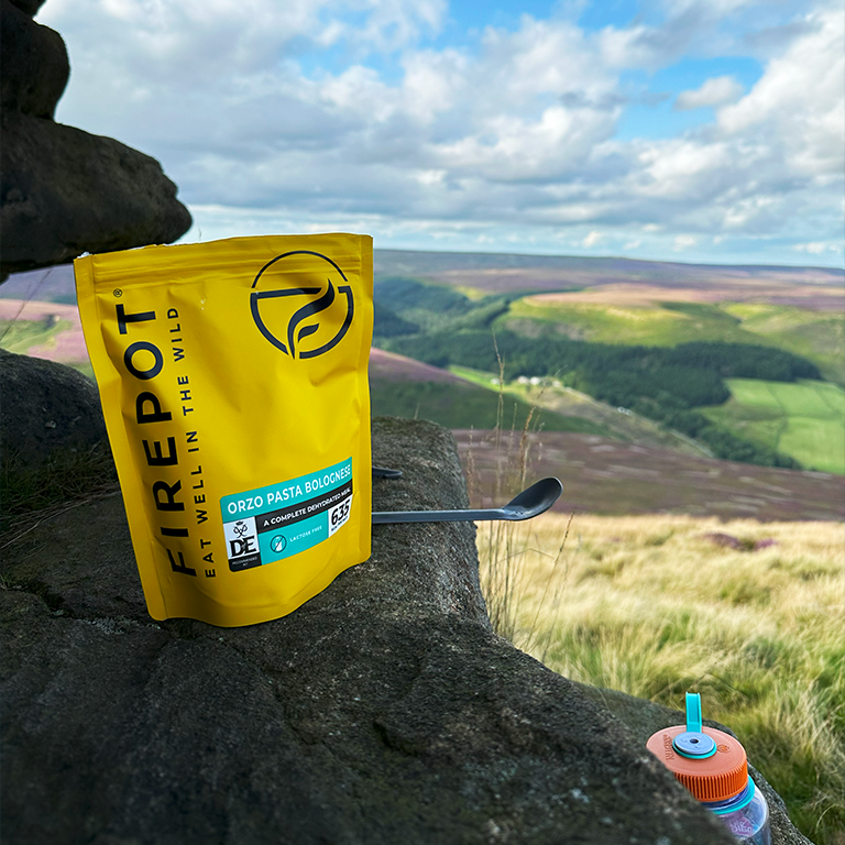 Firepot Meal - Peak District Wild Camping