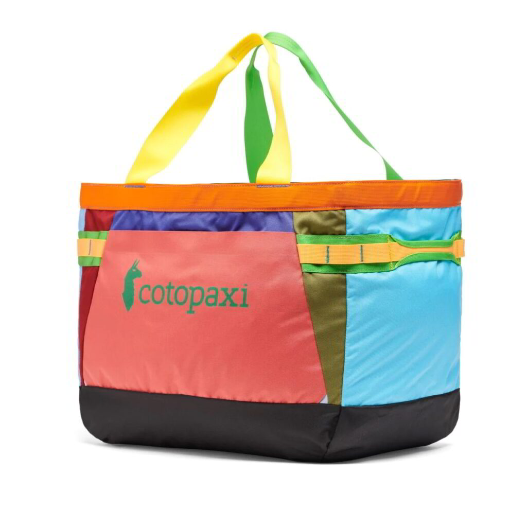 Repurposed, eco-conscious Cotopaxi Del Dia Bag