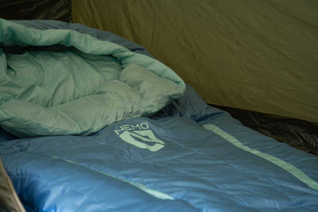 NEMO Equipment recyclable sleeping bags