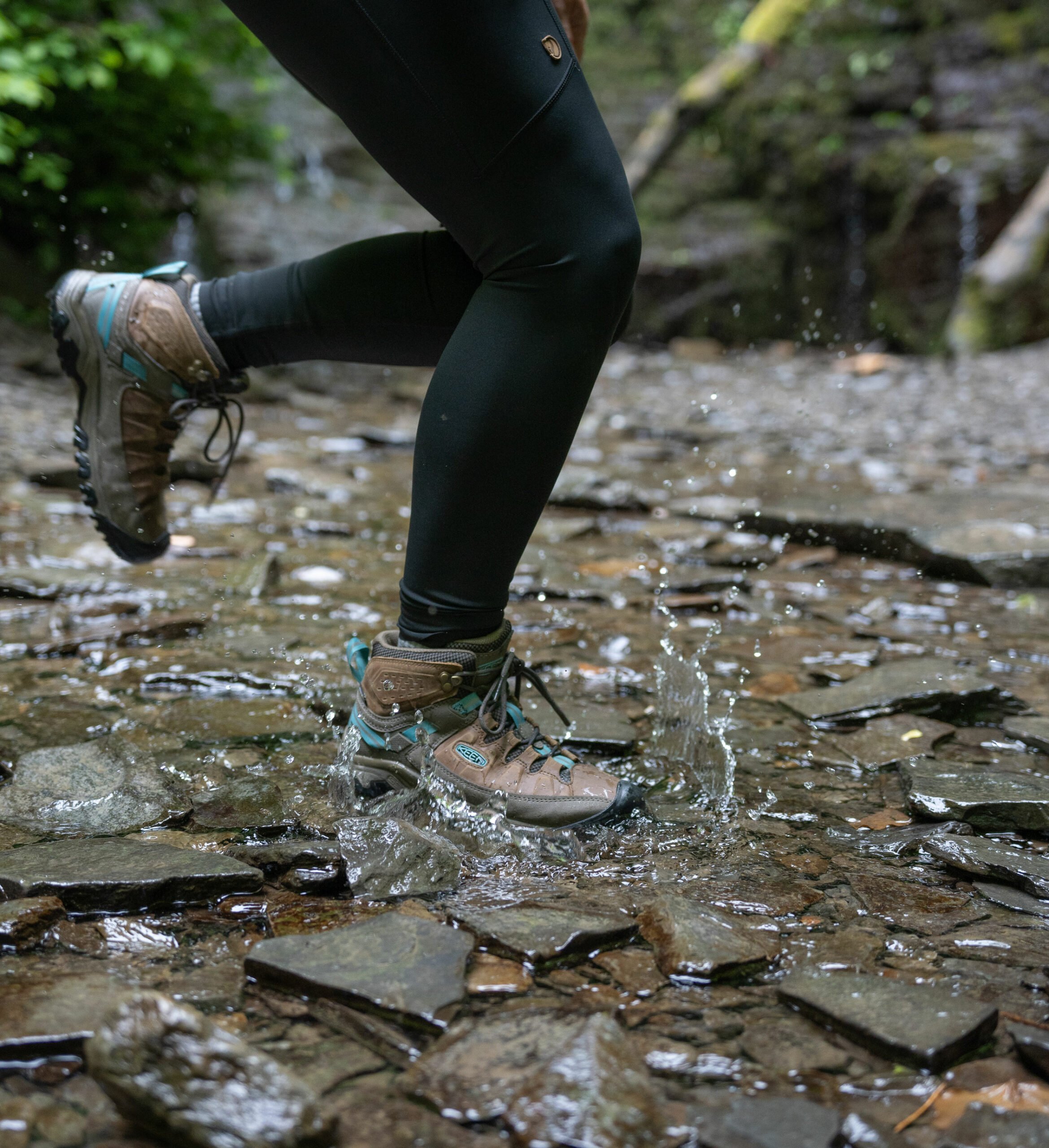 keeping feet dry