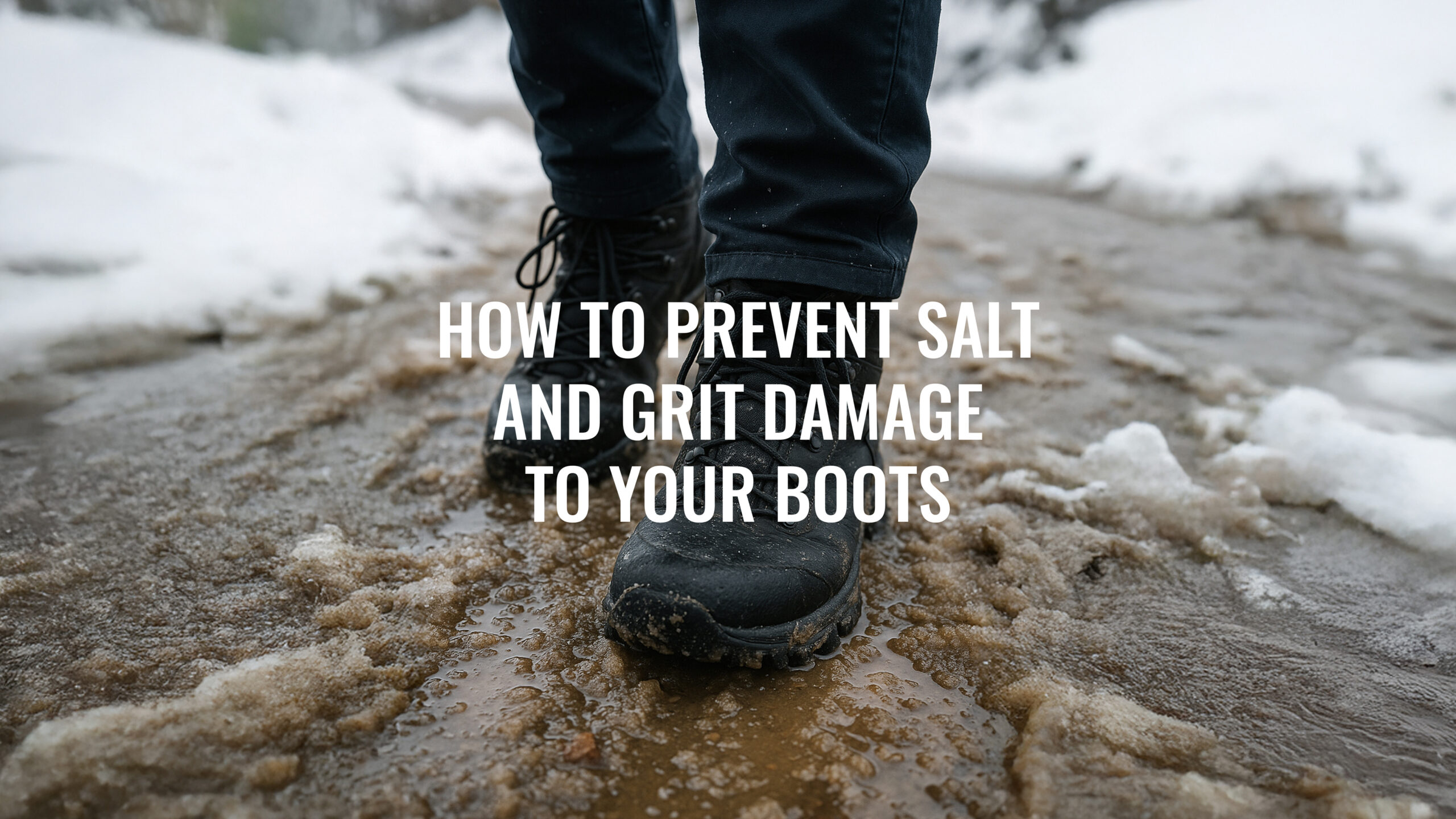 how to prevent sat and grit damage to boots