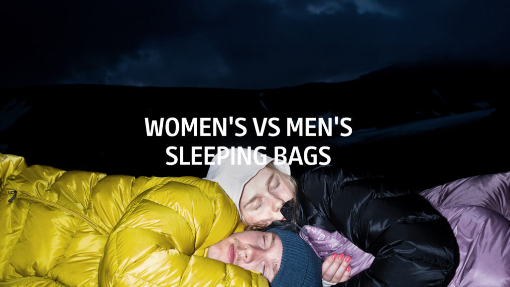 women's vs men's sleeping bags cover