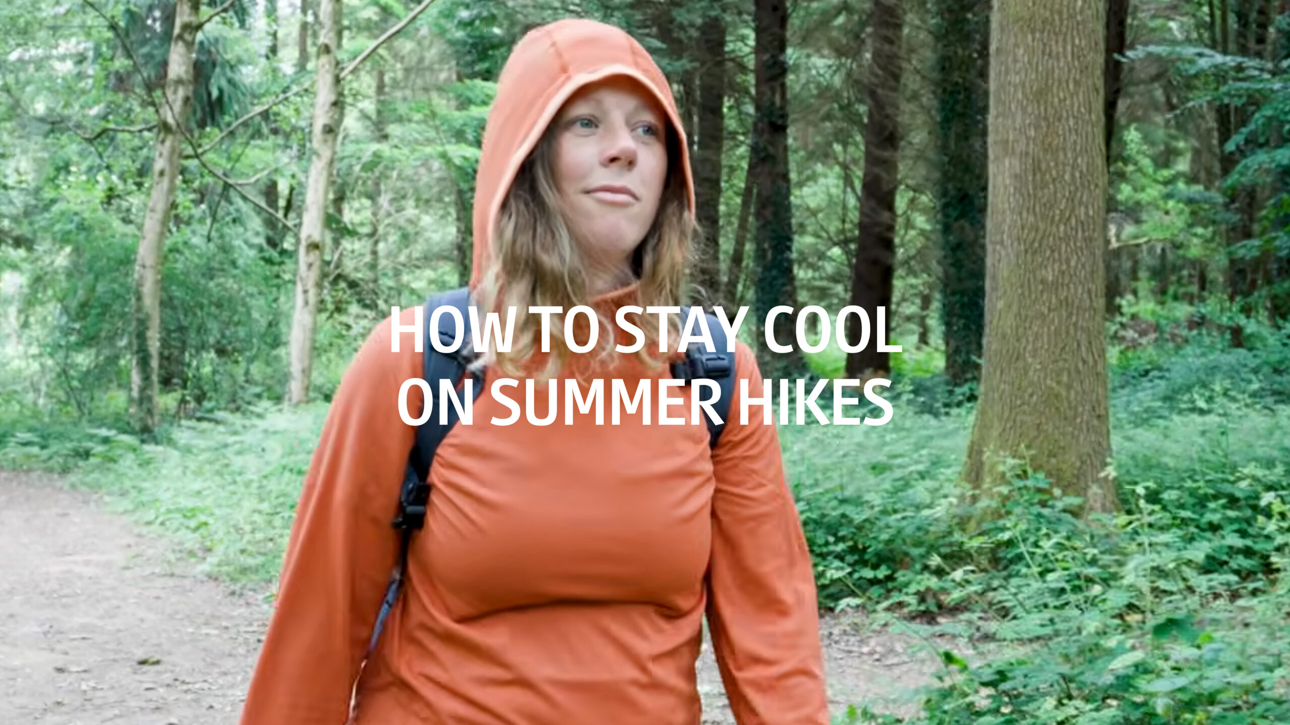 how to stay cool on summer hikes