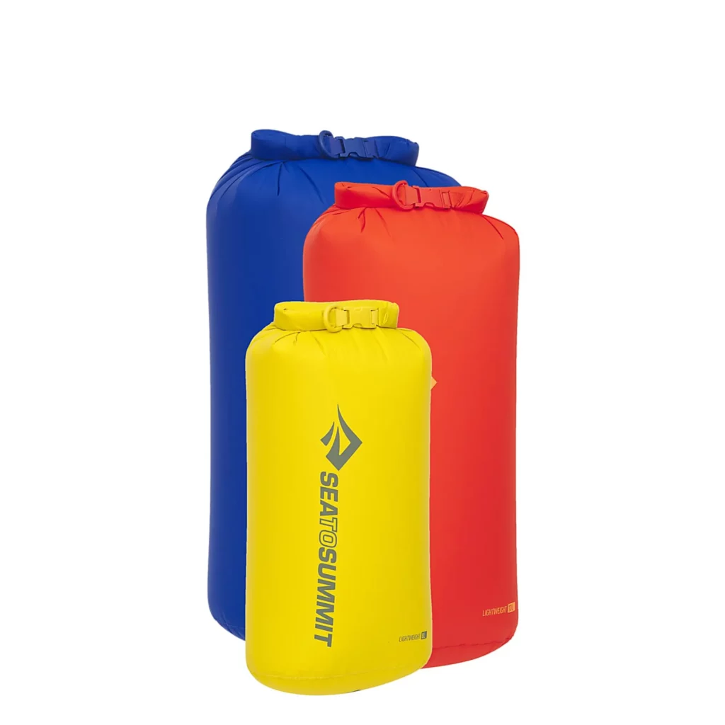 camping essentials: dry bags