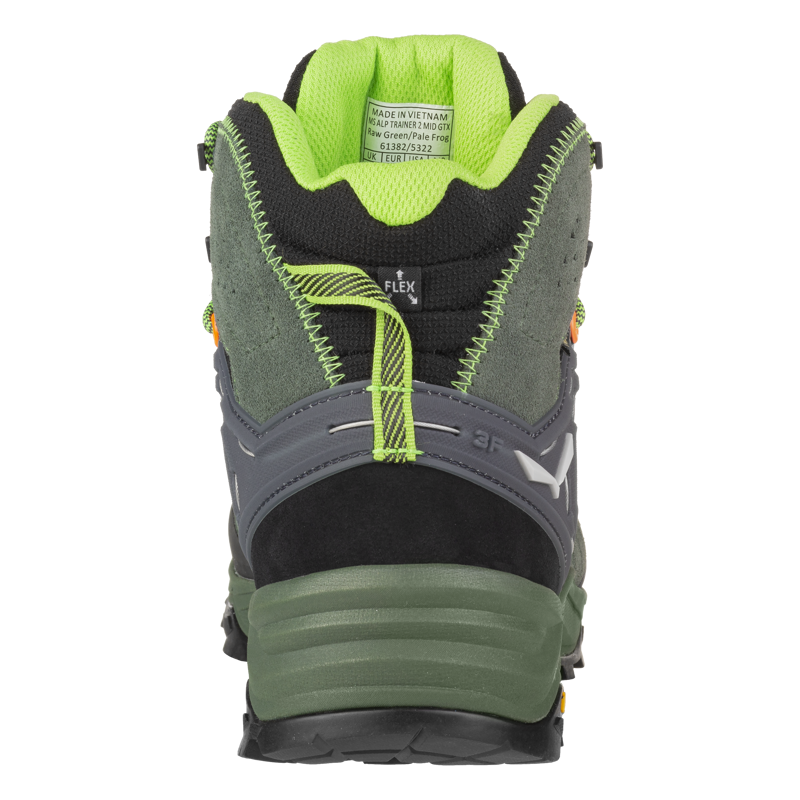 Salewa Mens Alp Trainer 2 Mid GTX Raw Green-3