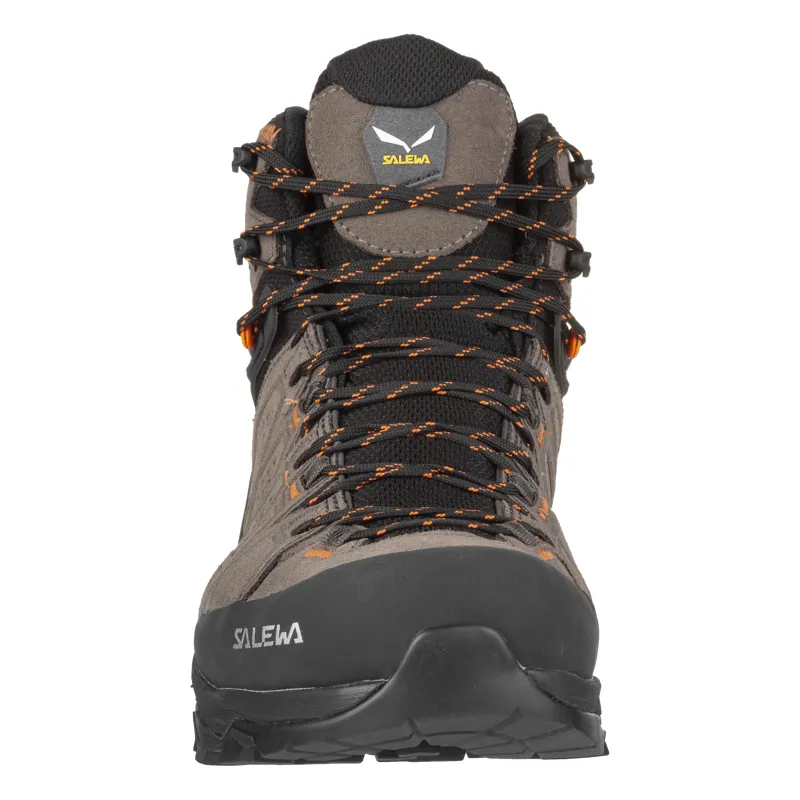 Salewa Mens Alp Trainer 2 Mid GTX Wallnut/Fluo Orange-5