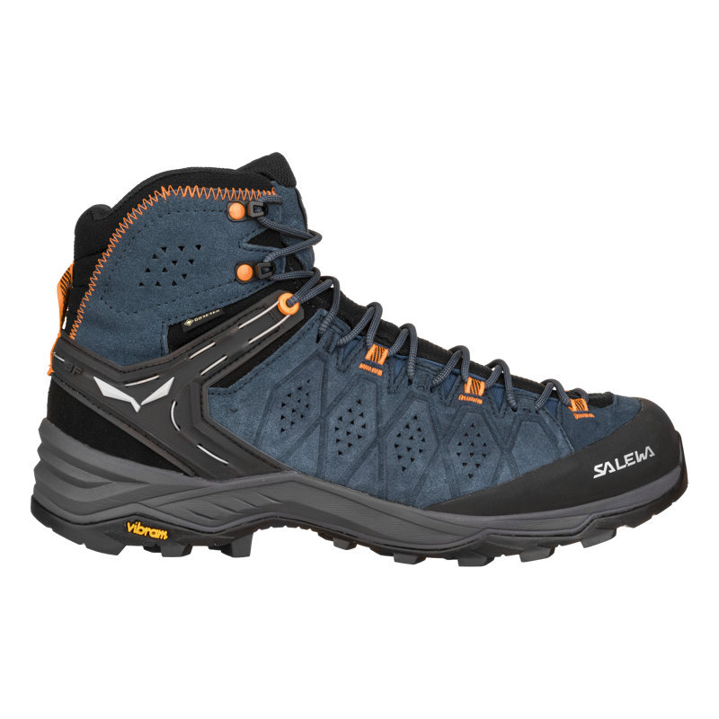Salewa Mens Alp Trainer 2 Mid GTX Dark Denim-5