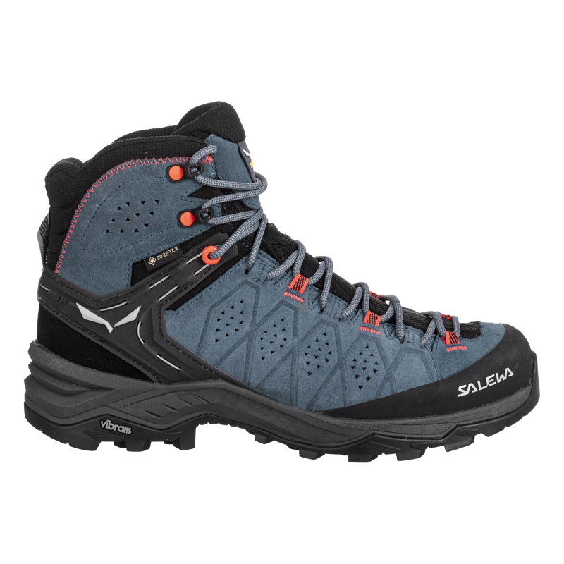 Salewa Womens Alp Trainer 2 Mid GTX Java Blue-1