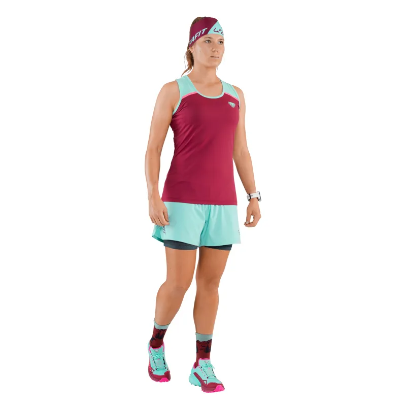 Dynafit Women's Alpine Pro 2 in 1 Shorts Marine Blue-1