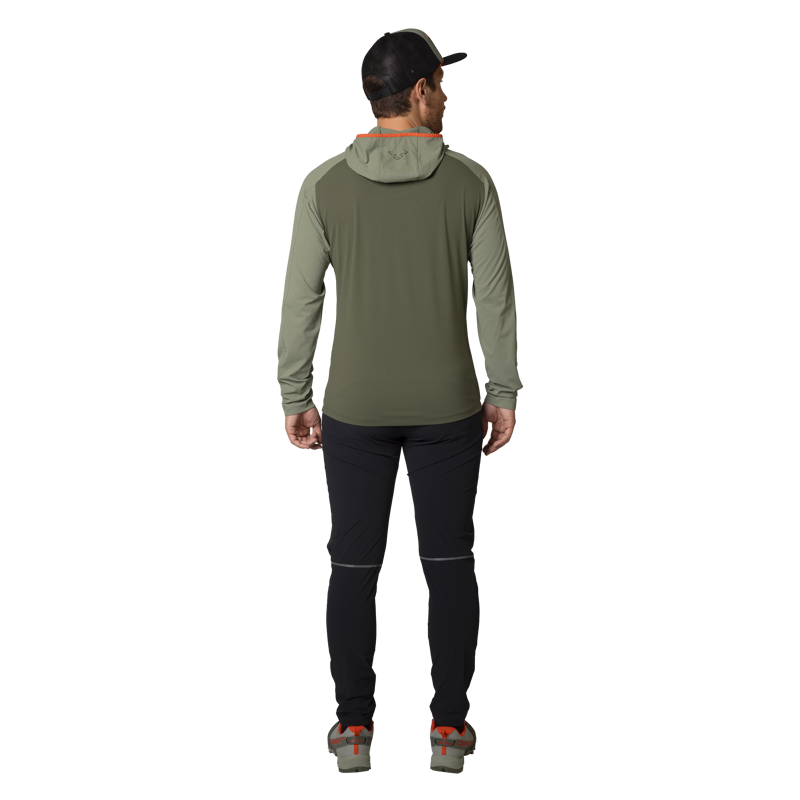 Dynafit Men's Traverse Sun Hoodie Sage-2
