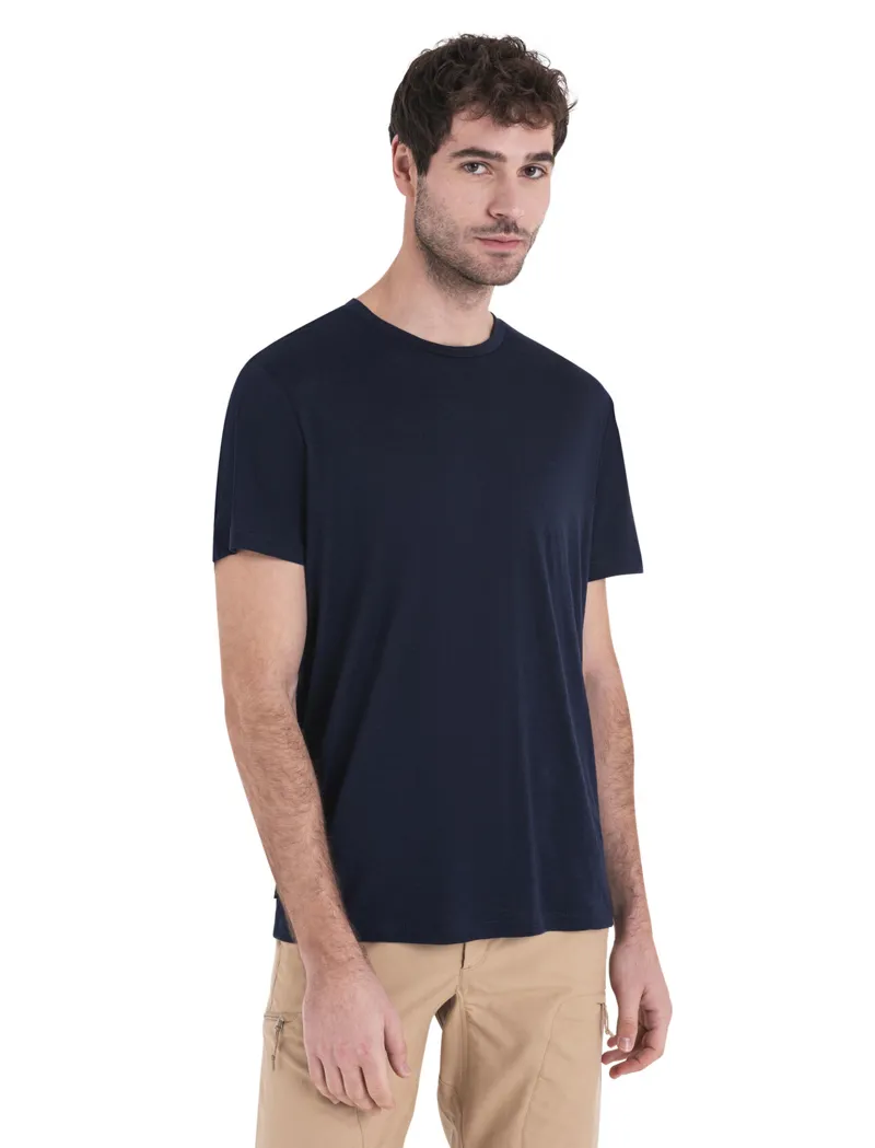 Icebreaker Men's Merino 150 Tech Lite III SS Tee Midnight Navy-3