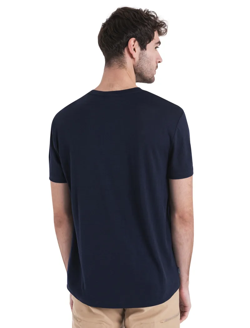 Icebreaker Men's Merino 150 Tech Lite III SS Tee Midnight Navy-4