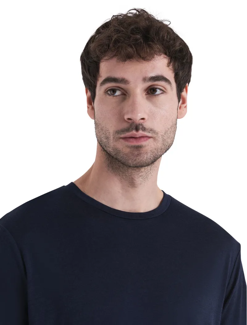 Icebreaker Men's Merino 150 Tech Lite III SS Tee Midnight Navy-1
