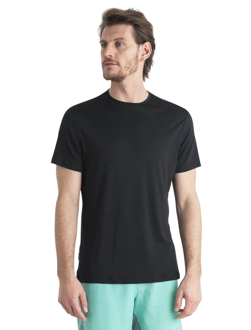 Icebreaker Men's Merino 125 Cool-Lite Sphere SS Tee Black-4