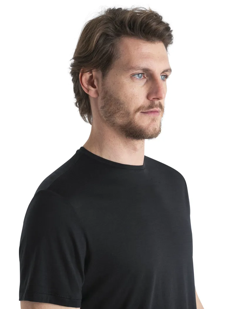 Icebreaker Men's Merino 125 Cool-Lite Sphere SS Tee Black-2