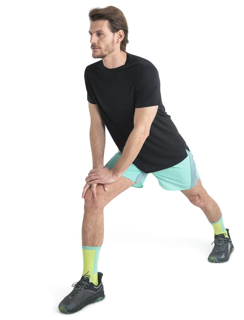 Icebreaker Men's Merino 125 Cool-Lite Sphere SS Tee Black-1