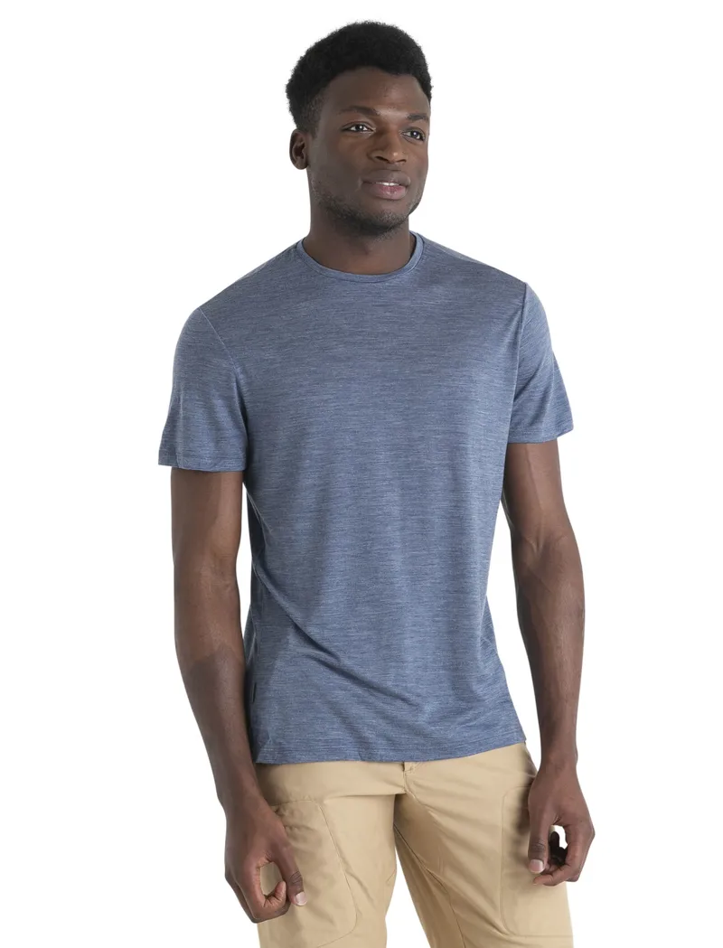 Icebreaker Men's Merino 125 Cool-Lite Sphere SS Tee Dawn Heather-4
