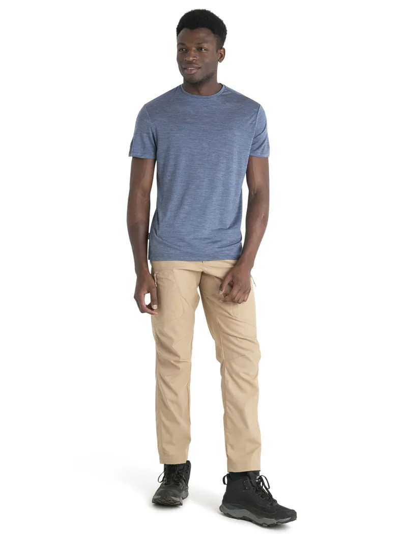 Icebreaker Men's Merino 125 Cool-Lite Sphere SS Tee Dawn Heather-2