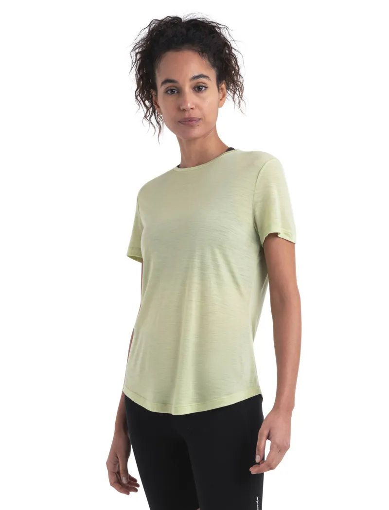 Icebreaker Women's Merino 125 Cool-Lite Sphere III SS Tee Glazen-1