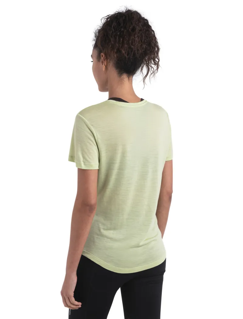 Icebreaker Women's Merino 125 Cool-Lite Sphere III SS Tee Glazen-2