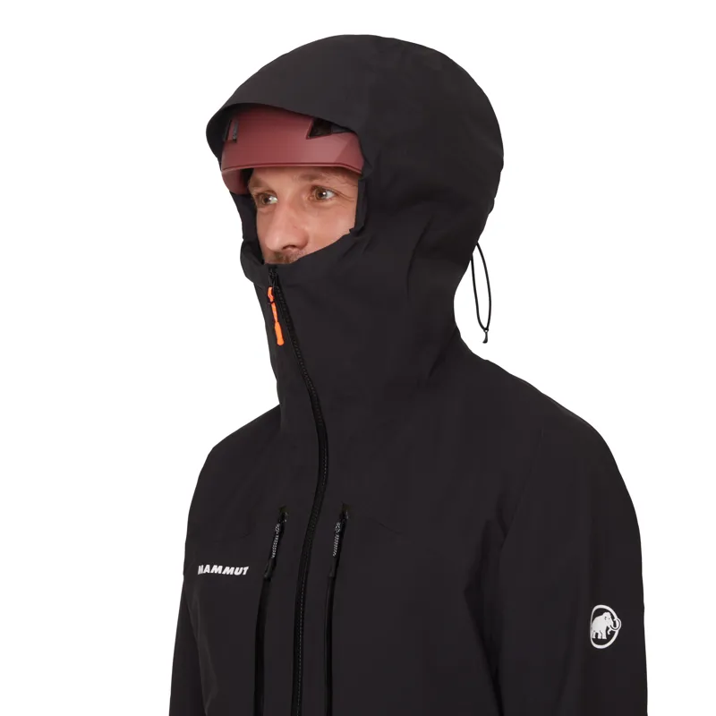 Mammut Mens Taiss HS Hooded Jacket Black-4