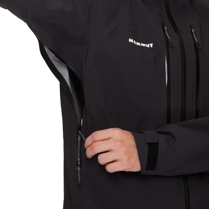 Mammut Mens Taiss HS Hooded Jacket Black-5