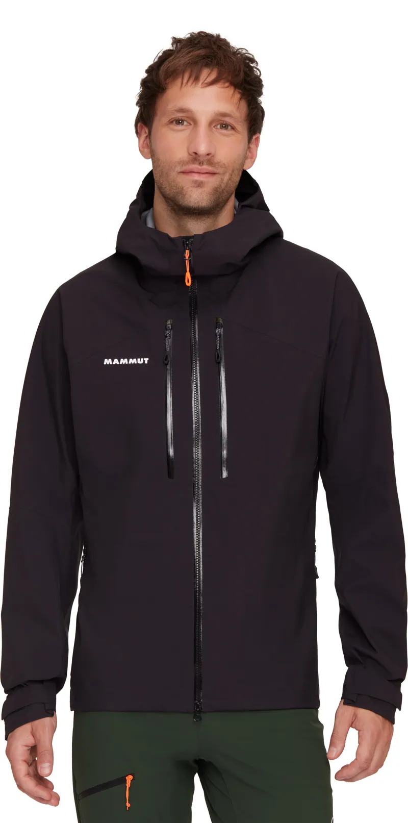Mammut Mens Taiss HS Hooded Jacket Black-7
