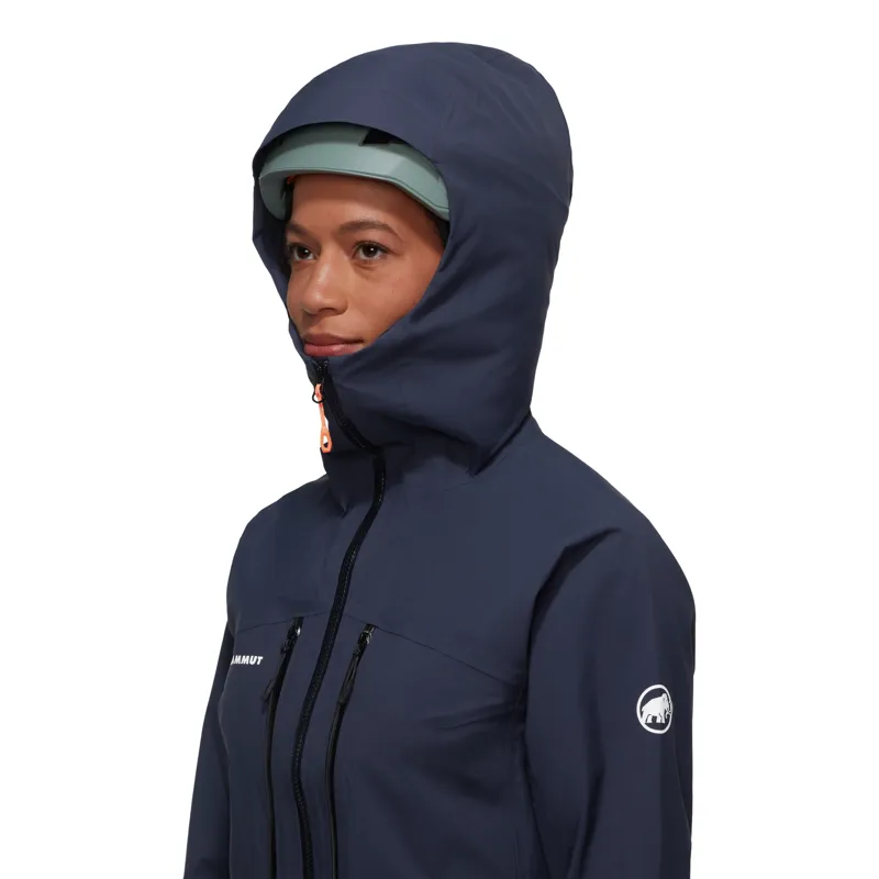 Mammut Women's Taiss HS Hooded Jacket Marine-4