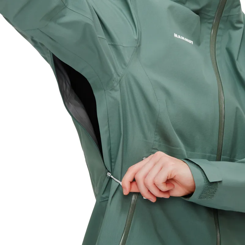 Mammut Women's Alto Light HS Hooded Jacket Dark Jade-2