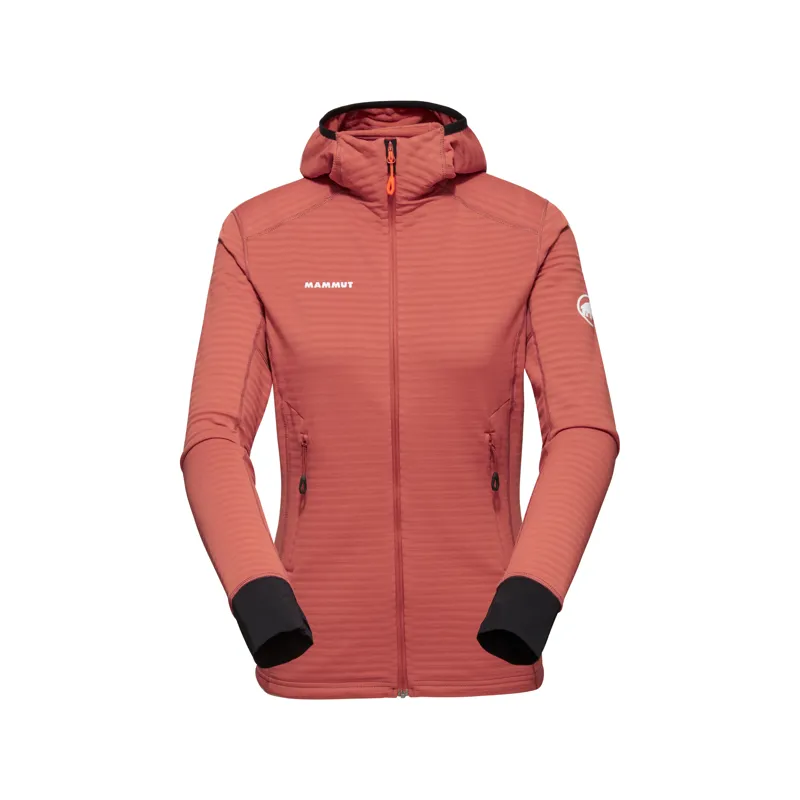Mammut Women's Taiss Light ML Hooded Jacket Brick/Black