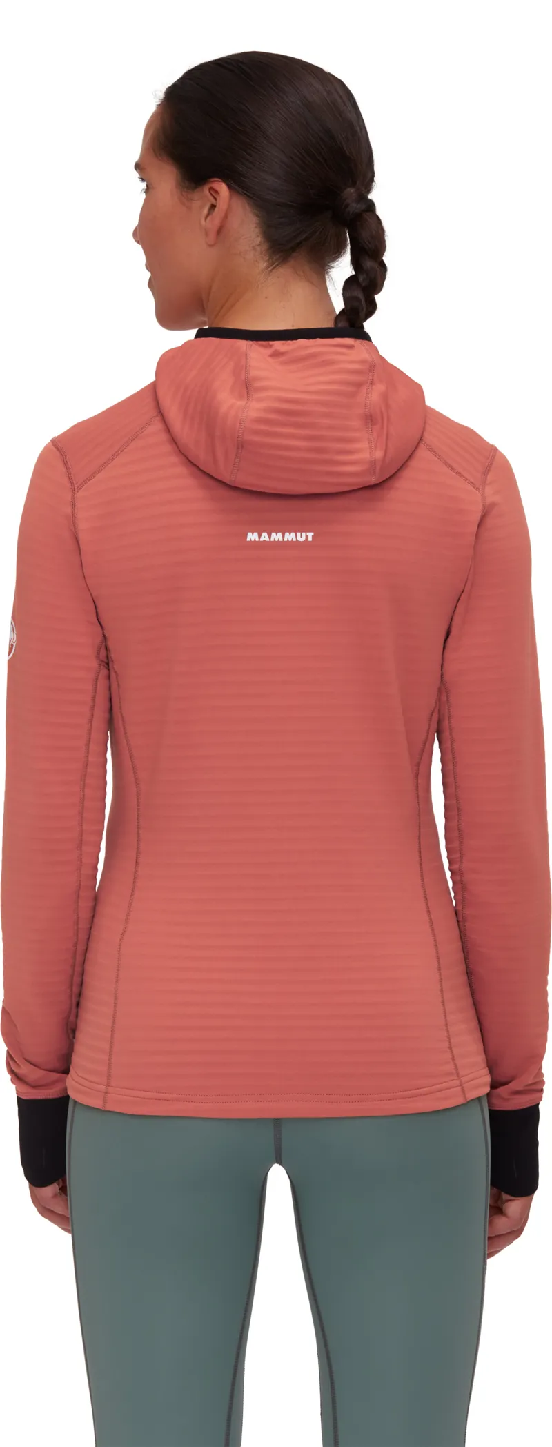 Mammut Women's Taiss Light ML Hooded Jacket Brick/Black-2