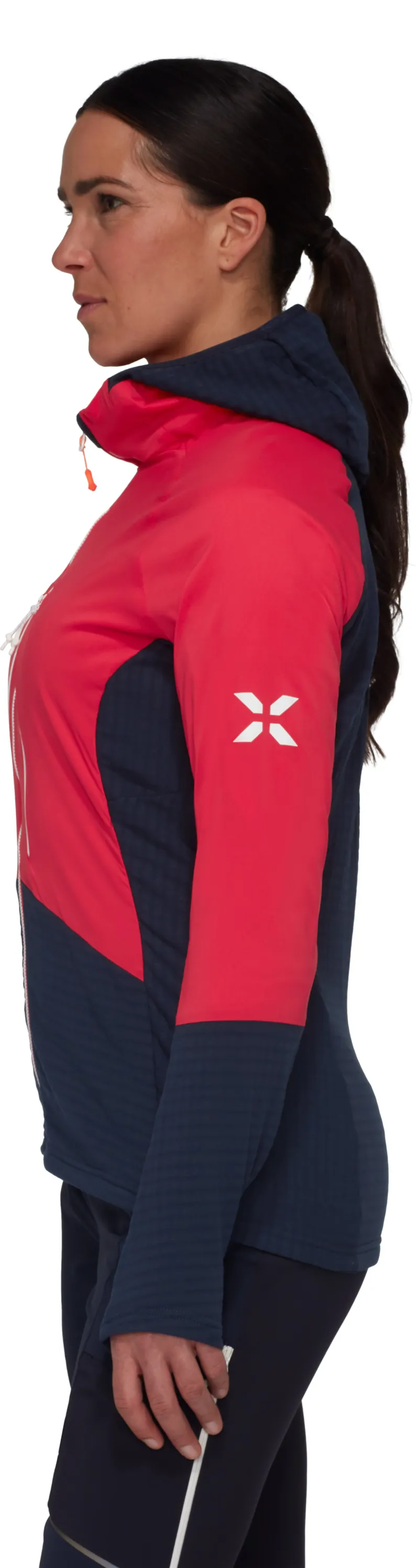 Mammut Women's Eiger Nordwand ML Hybrid Hood Azalea/Night-5