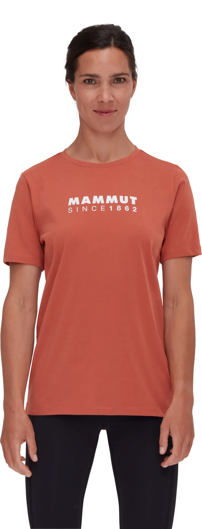 Mammut Women's Mammut Core Logo T-Shirt Brick-1