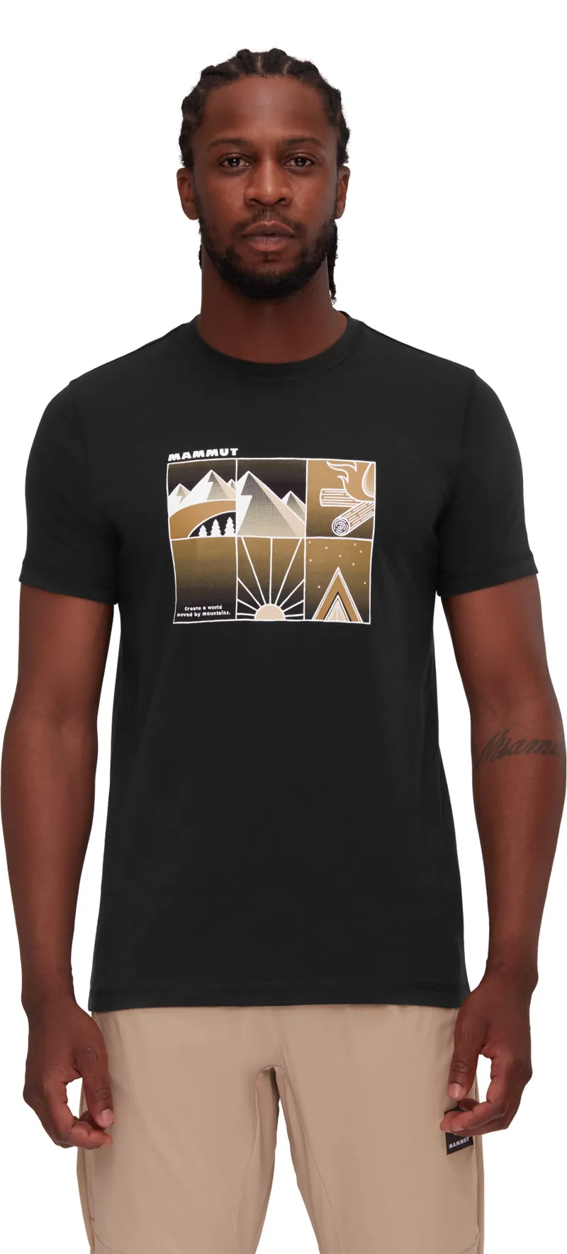 Mammut Men's Mammut Core Outdoor T-Shirt Black-1