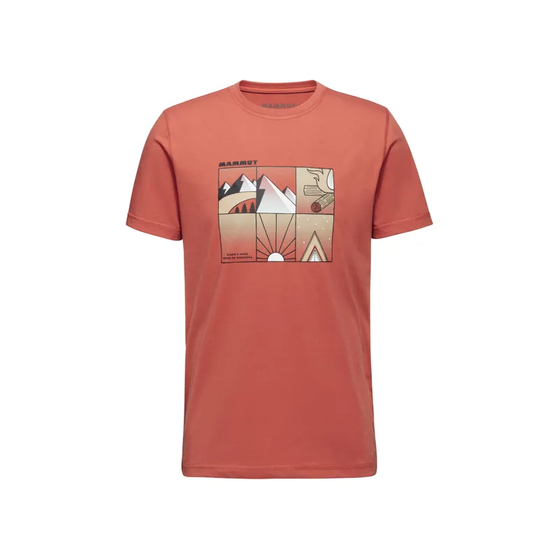 Mammut Men's Mammut Core Outdoor T-Shirt Brick