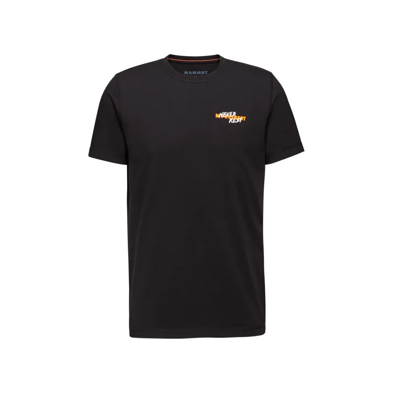 Mammut Men's Mammut Core Never Rest T-Shirt Black
