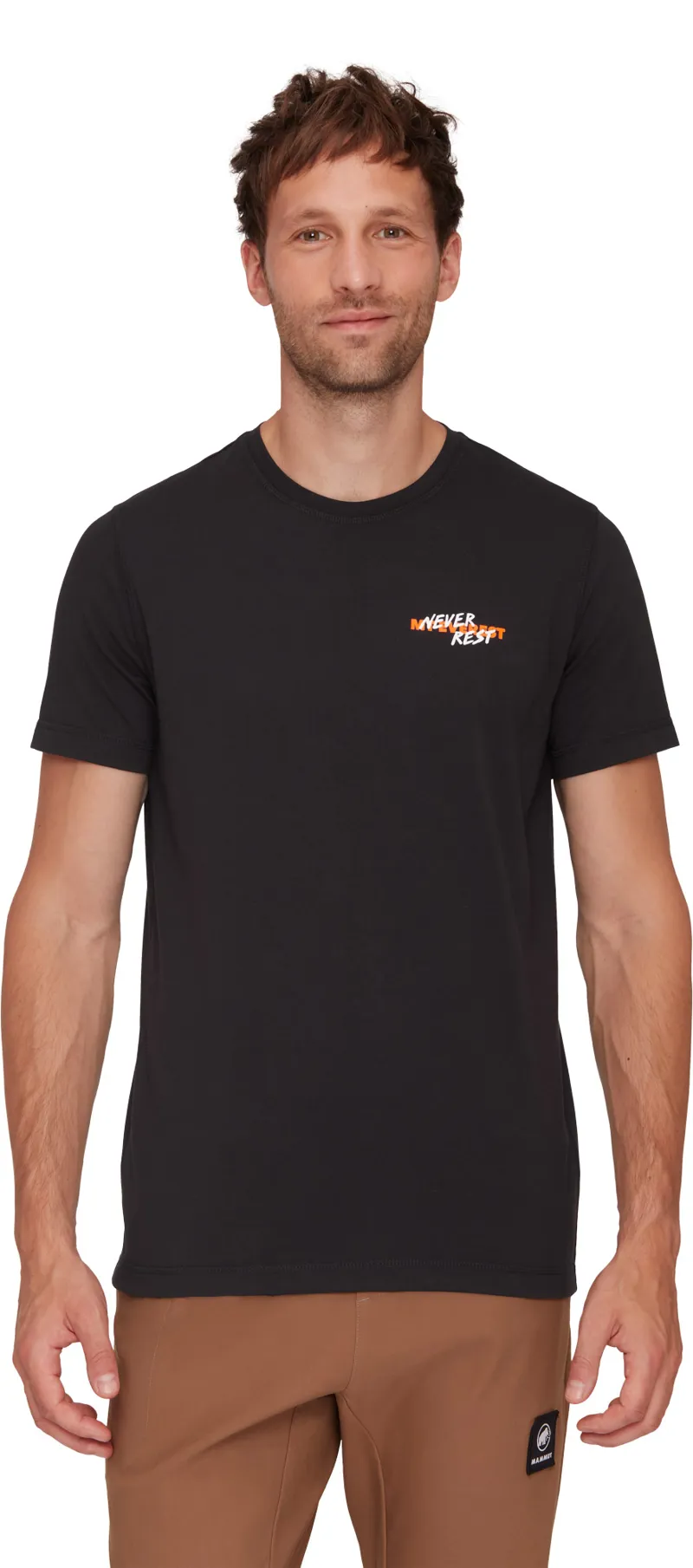 Mammut Men's Mammut Core Never Rest T-Shirt Black-1