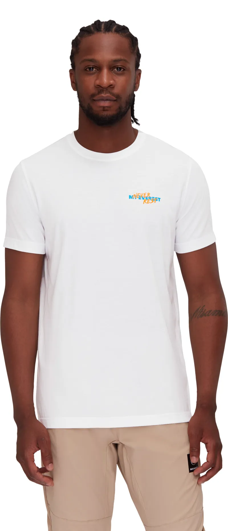 Mammut Men's Mammut Core Never Rest T-Shirt White-1