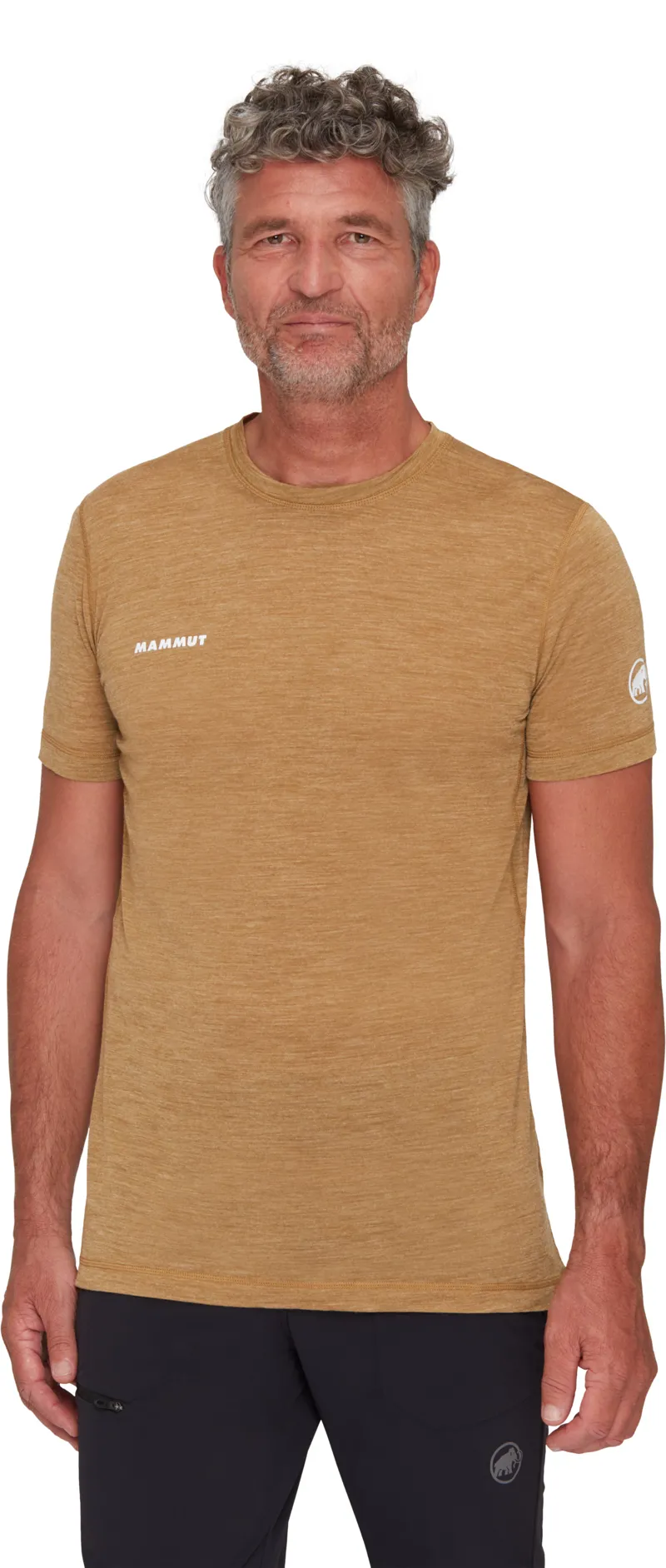 Mammut Men's Tree Wool FL T-Shirt Cheetah Melange-1