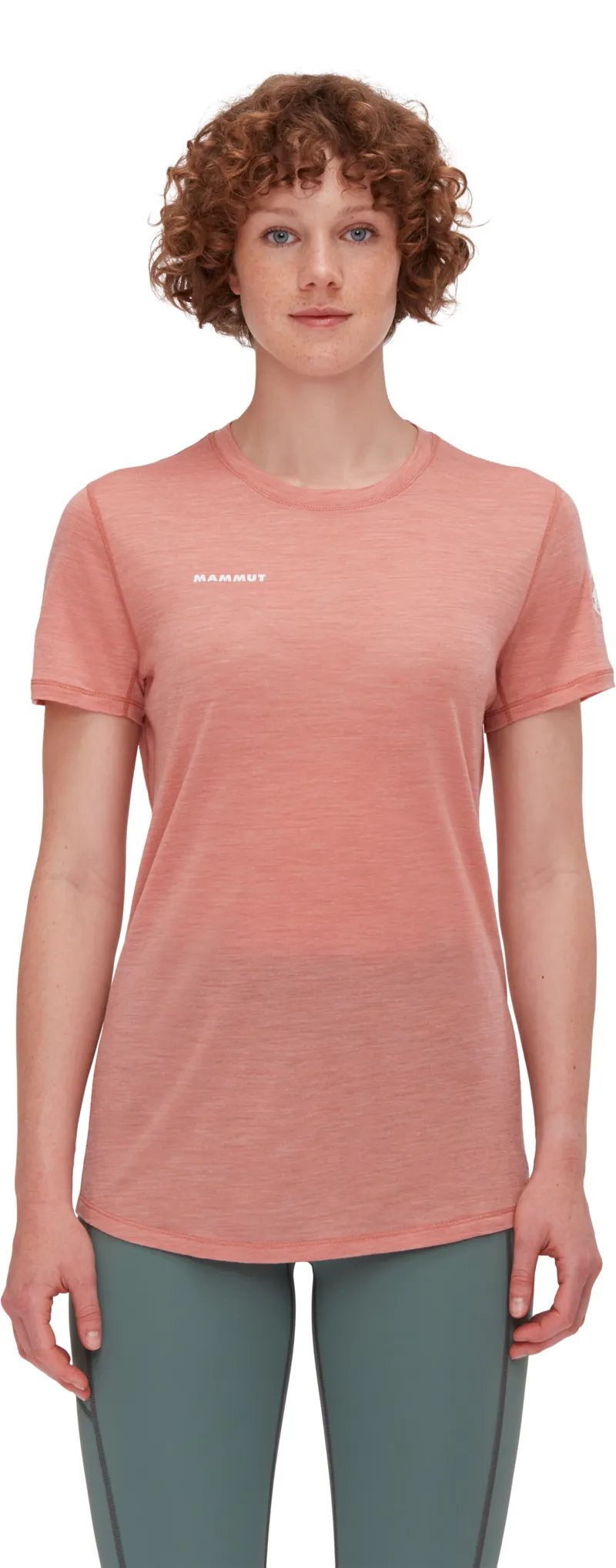Mammut Women's Tree Wool FL T-Shirt Quartz Dust Melange-2