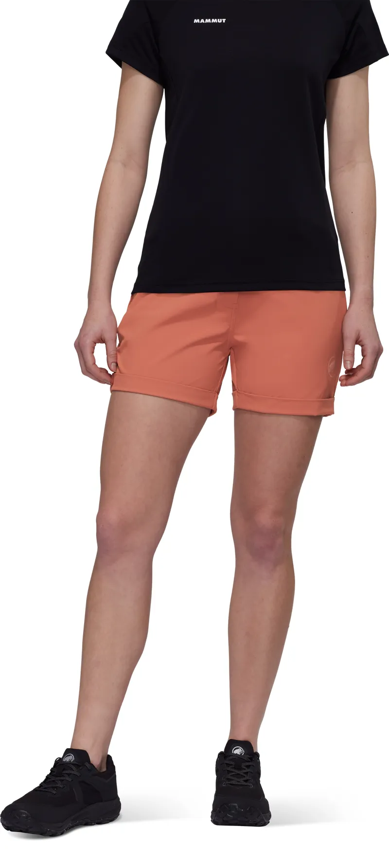 Mammut Women's Runbold Roll Cuff Shorts Brick-1