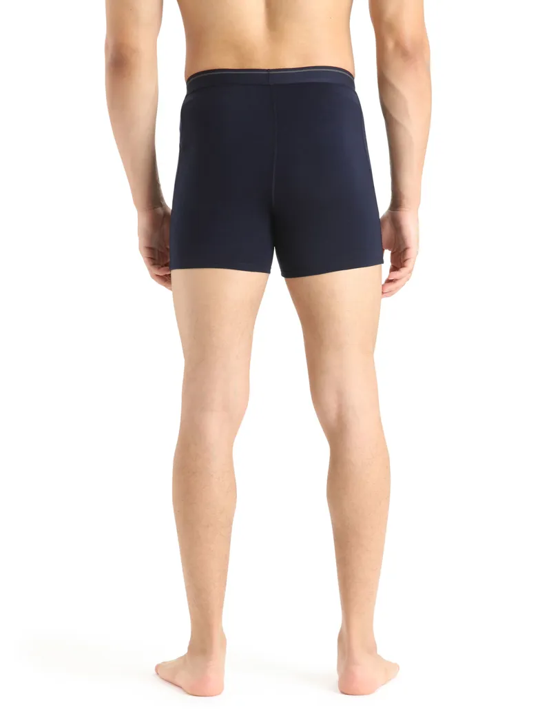 Icebreaker Men's Anatomica Boxers Midnight Navy-2
