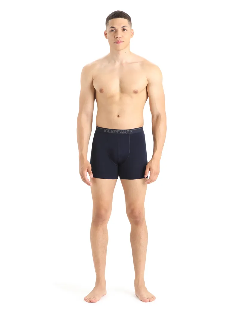 Icebreaker Men's Anatomica Boxers Midnight Navy-3
