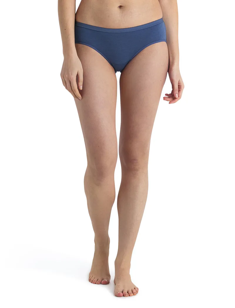 Icebreaker Womens Siren Hipkini Briefs Dawn-2